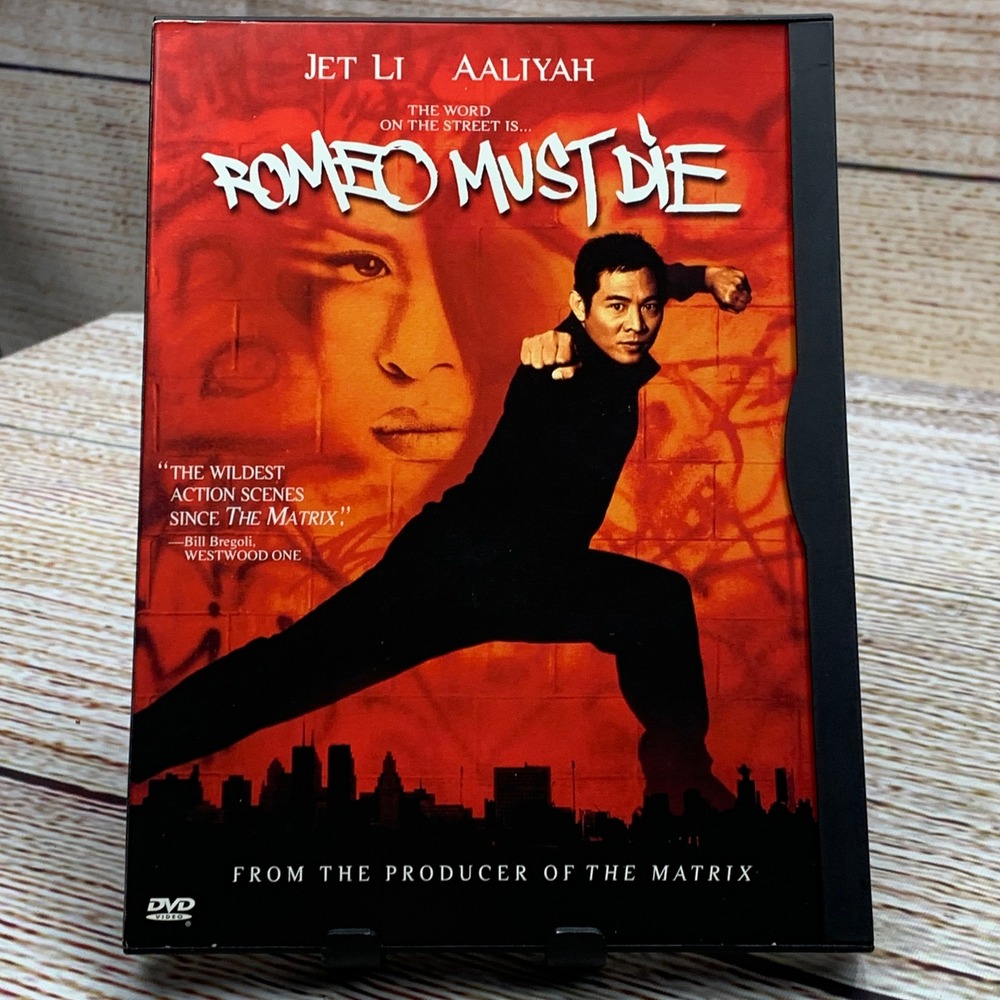 Romeo Must Die [2000‎ DVD] Jet Li Aaliyah Action Thriller Film